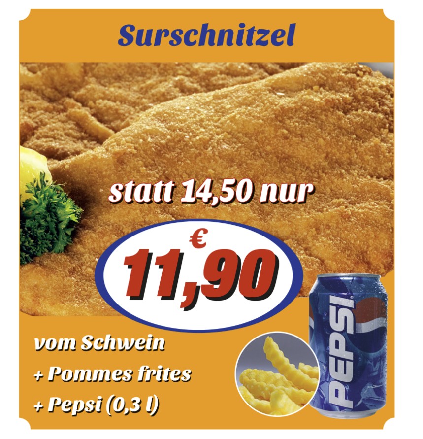 Gutschein-Aktion Surschnitzel