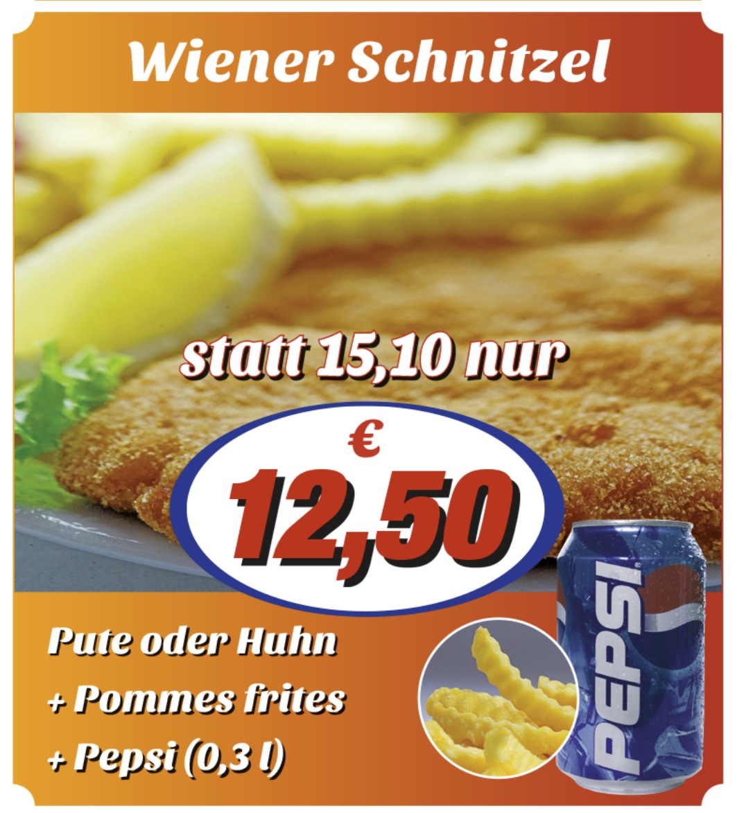Gutschein-Aktion Wiener Schnitzel